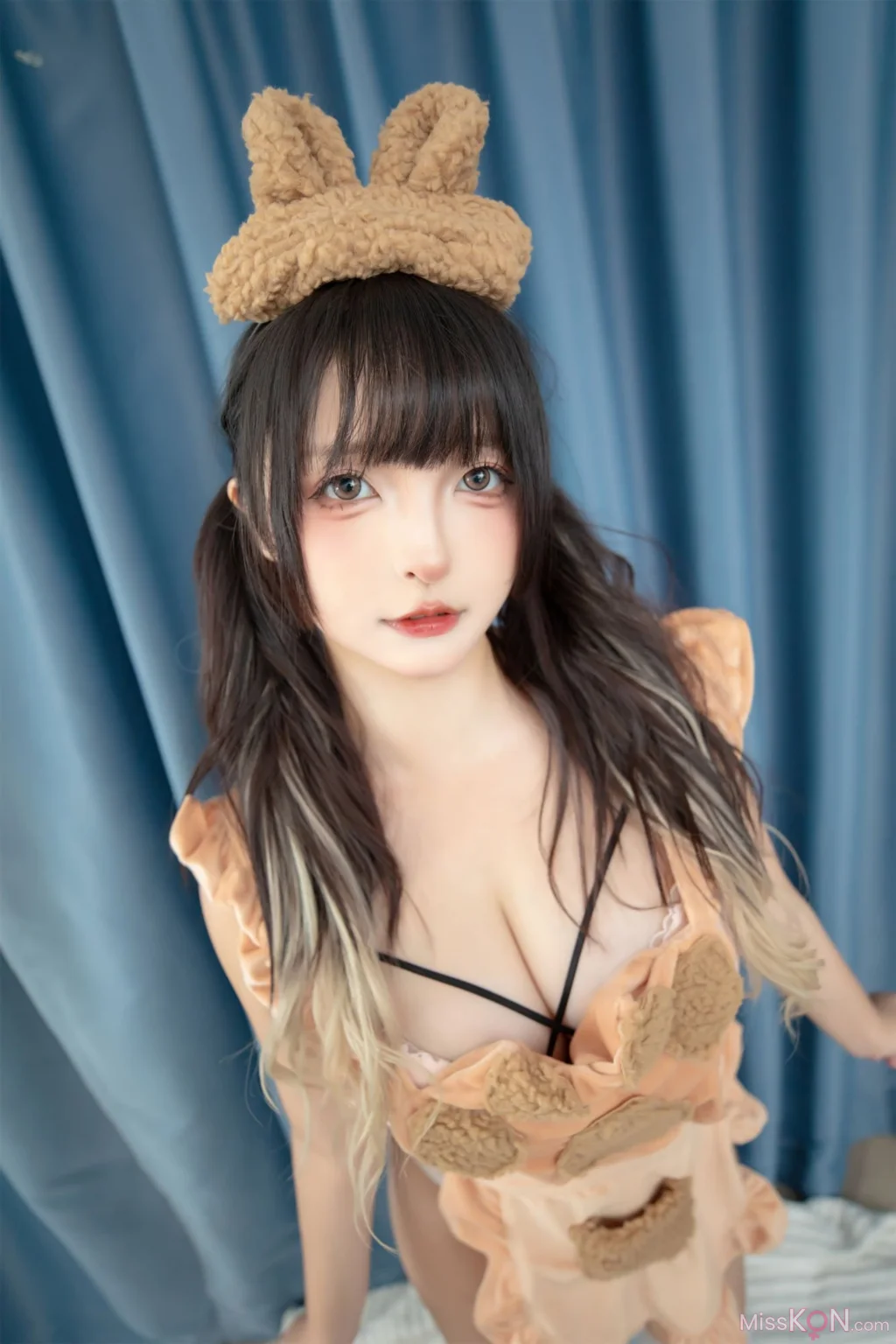 Coser@神楽坂真冬_ 白丝小熊