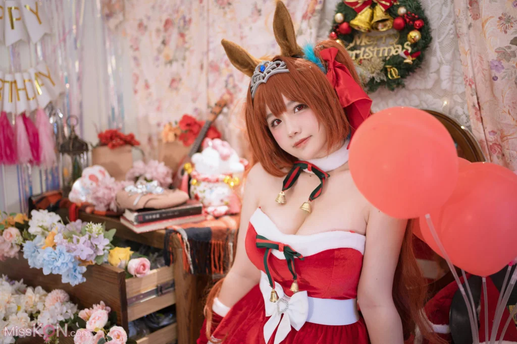 Coser@阿半今天很开心_ 赛马娘 大和赤骥·绯红的星落之夜