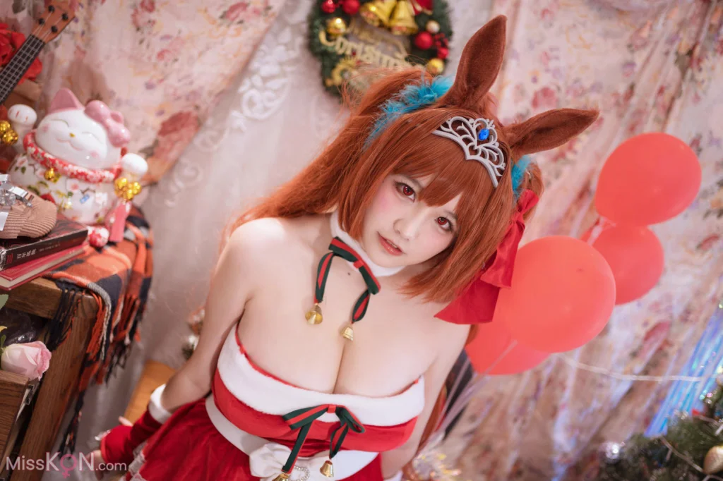 Coser@阿半今天很开心_ 赛马娘 大和赤骥·绯红的星落之夜