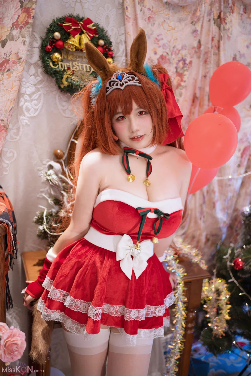 Coser@阿半今天很开心_ 赛马娘 大和赤骥·绯红的星落之夜