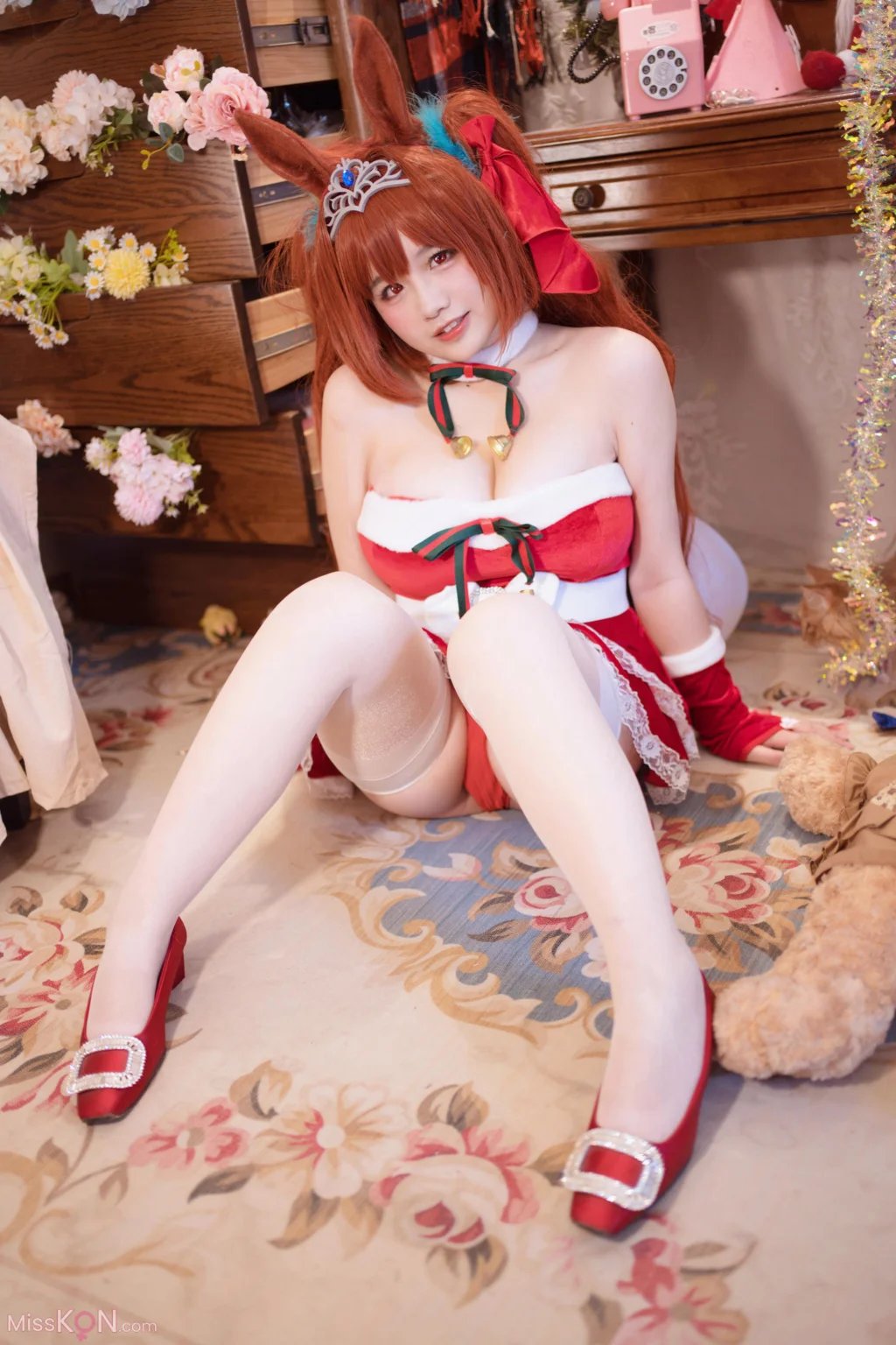 Coser@阿半今天很开心_ 赛马娘 大和赤骥·绯红的星落之夜