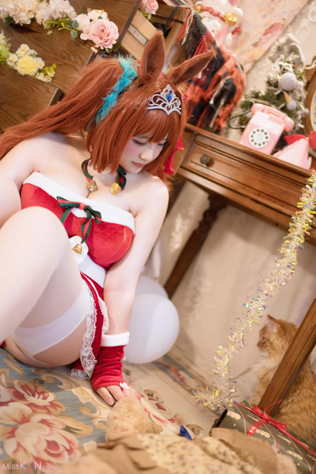 Coser@阿半今天很开心_ 赛马娘 大和赤骥·绯红的星落之夜