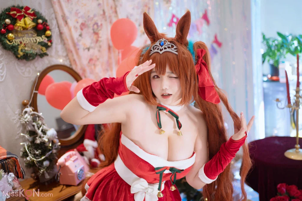 Coser@阿半今天很开心_ 赛马娘 大和赤骥·绯红的星落之夜