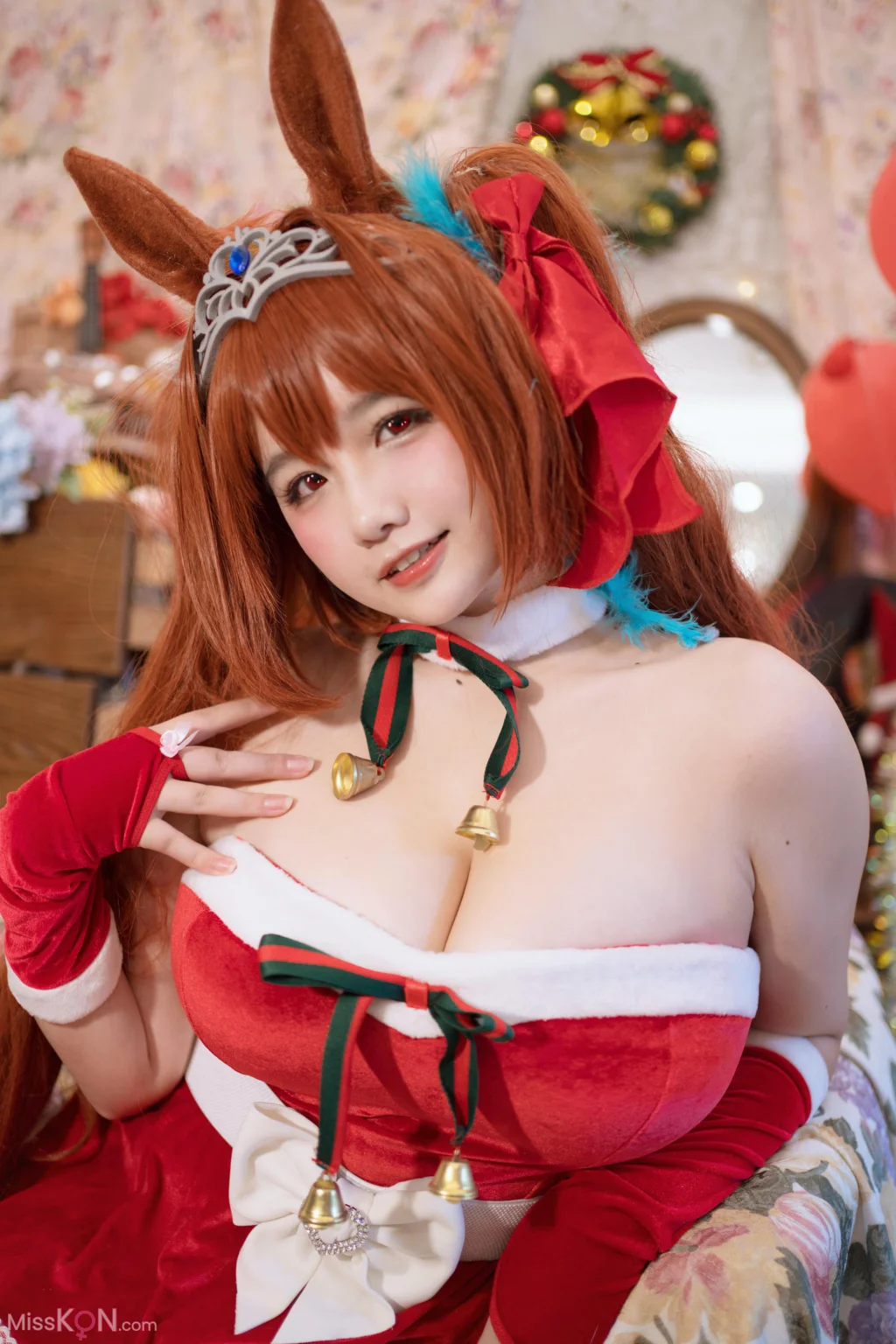 Coser@阿半今天很开心_ 赛马娘 大和赤骥·绯红的星落之夜