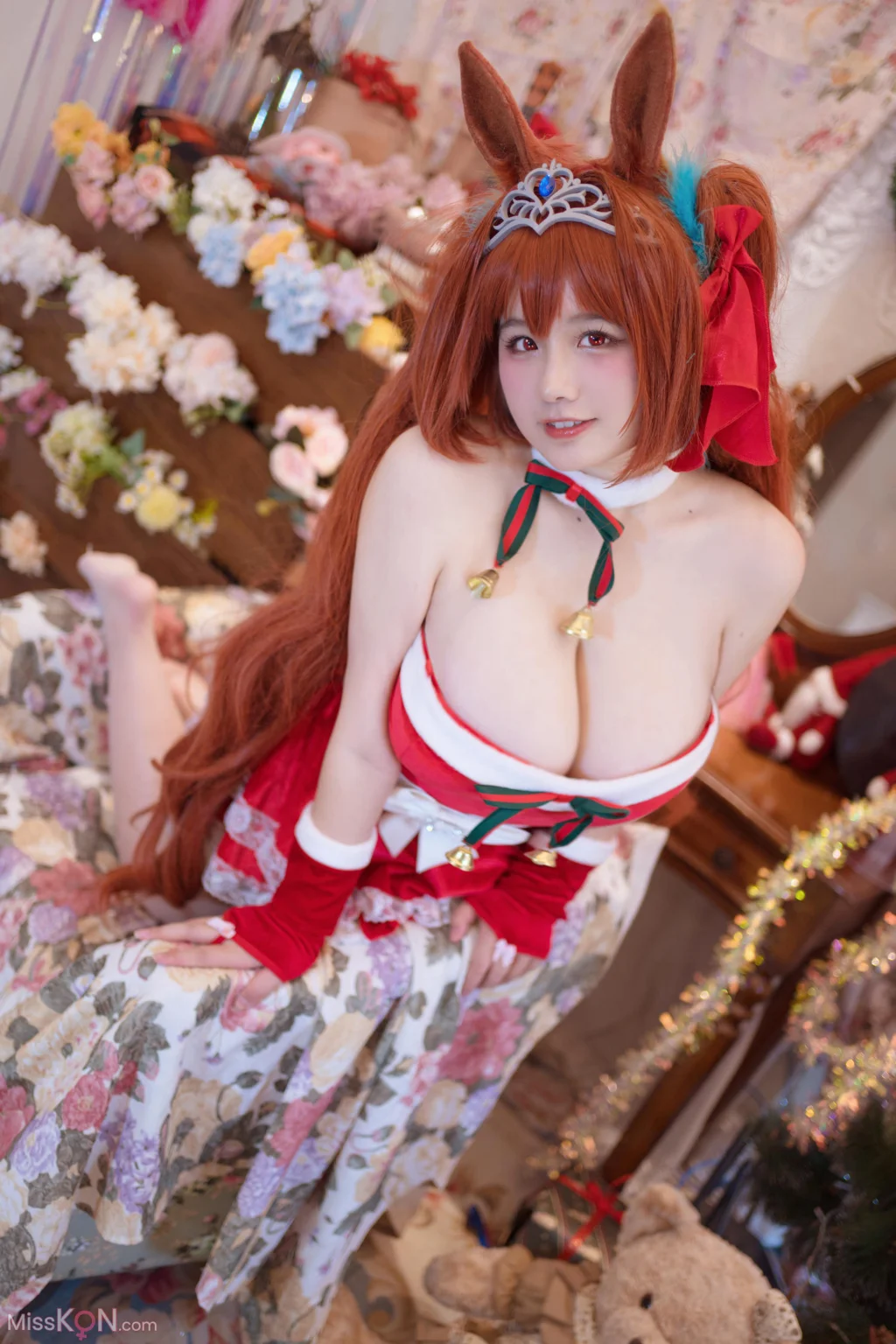 Coser@阿半今天很开心_ 赛马娘 大和赤骥·绯红的星落之夜