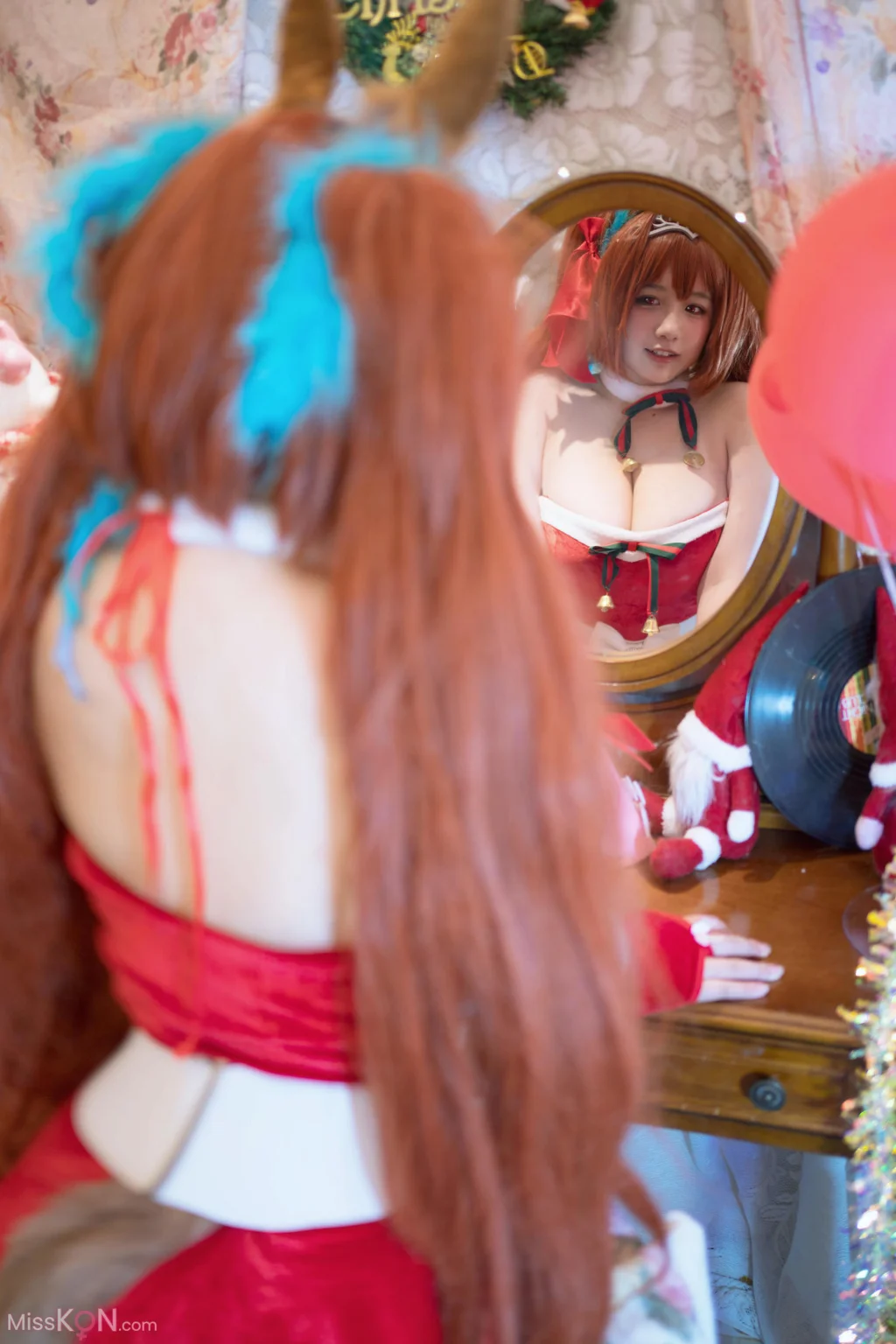 Coser@阿半今天很开心_ 赛马娘 大和赤骥·绯红的星落之夜