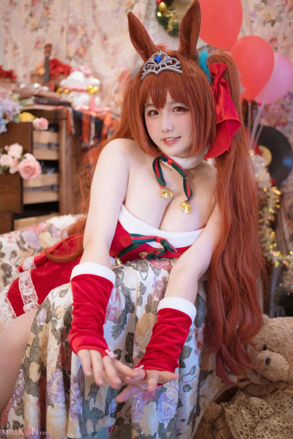 Coser@阿半今天很开心_ 赛马娘 大和赤骥·绯红的星落之夜