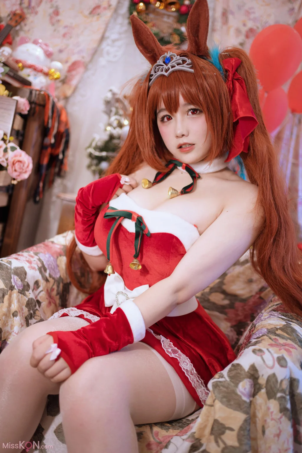 Coser@阿半今天很开心_ 赛马娘 大和赤骥·绯红的星落之夜