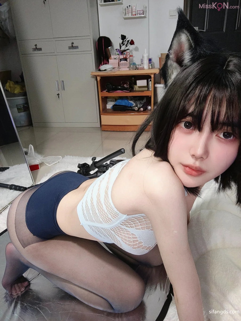 Coser@高桥千凛_ 兽耳透视黑丝 7 Coser@高桥千凛_ 兽耳透视黑丝