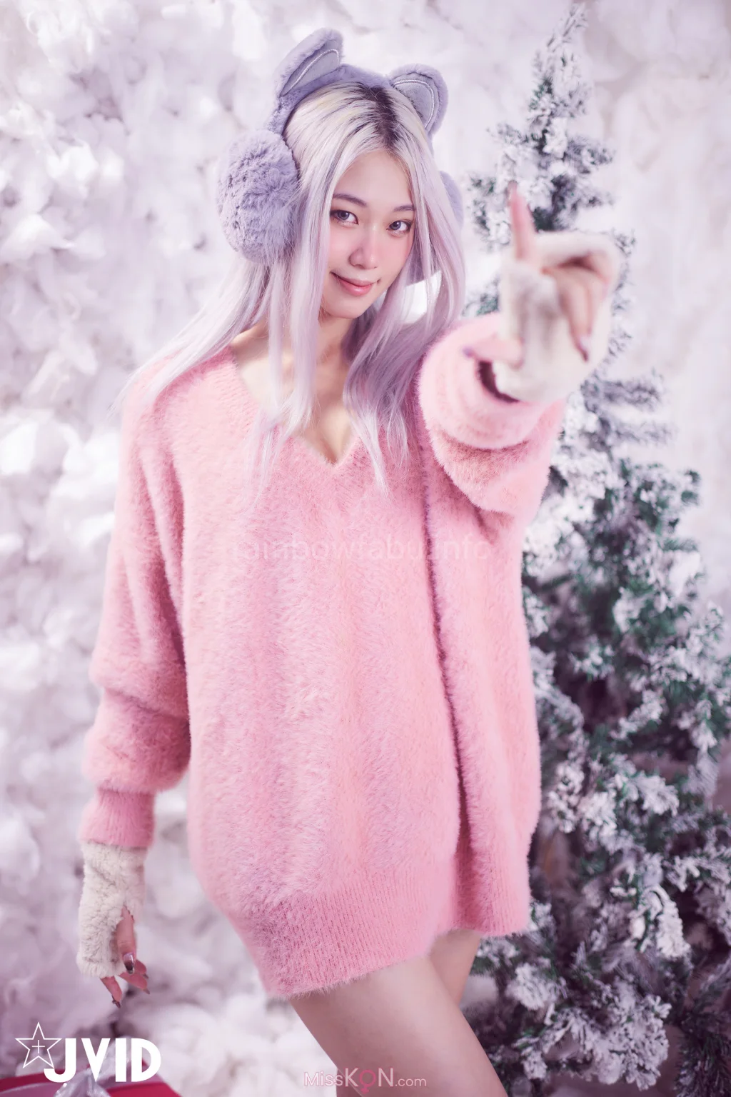 [JVID] Verna_ 性感的愛死寂寞人雪女Verna陪你度過聖誕寒冬