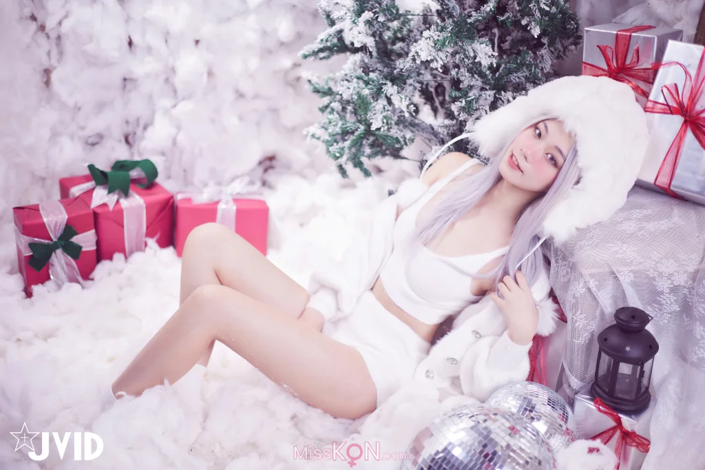 [JVID] Verna_ 性感的愛死寂寞人雪女Verna陪你度過聖誕寒冬