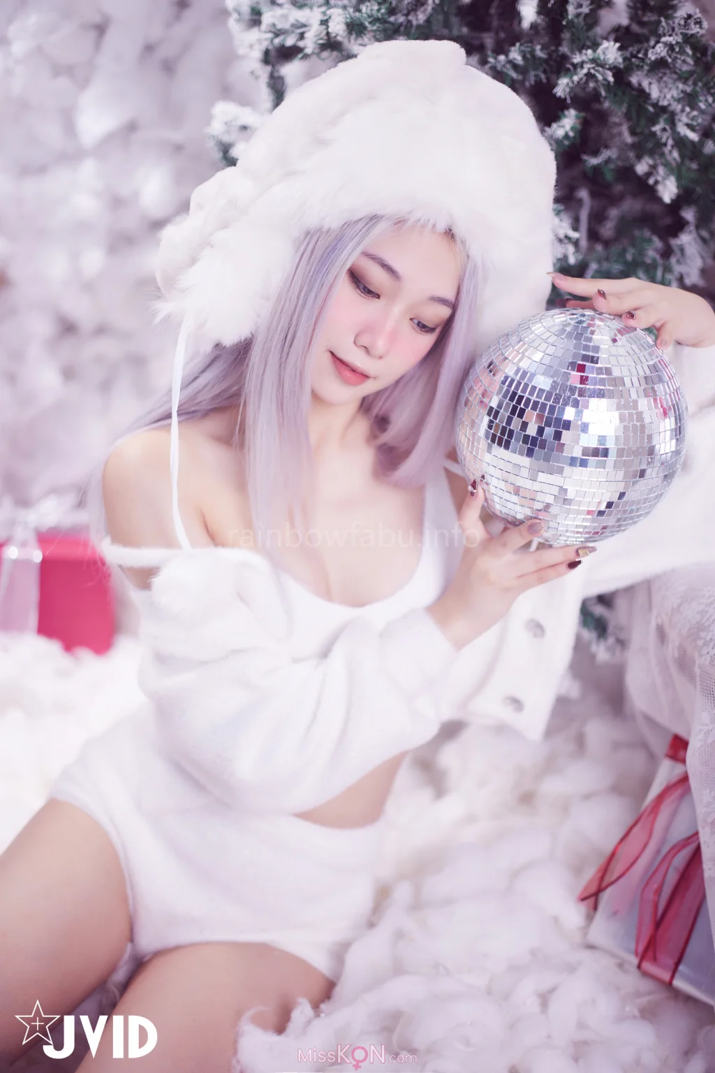 [JVID] Verna_ 性感的愛死寂寞人雪女Verna陪你度過聖誕寒冬