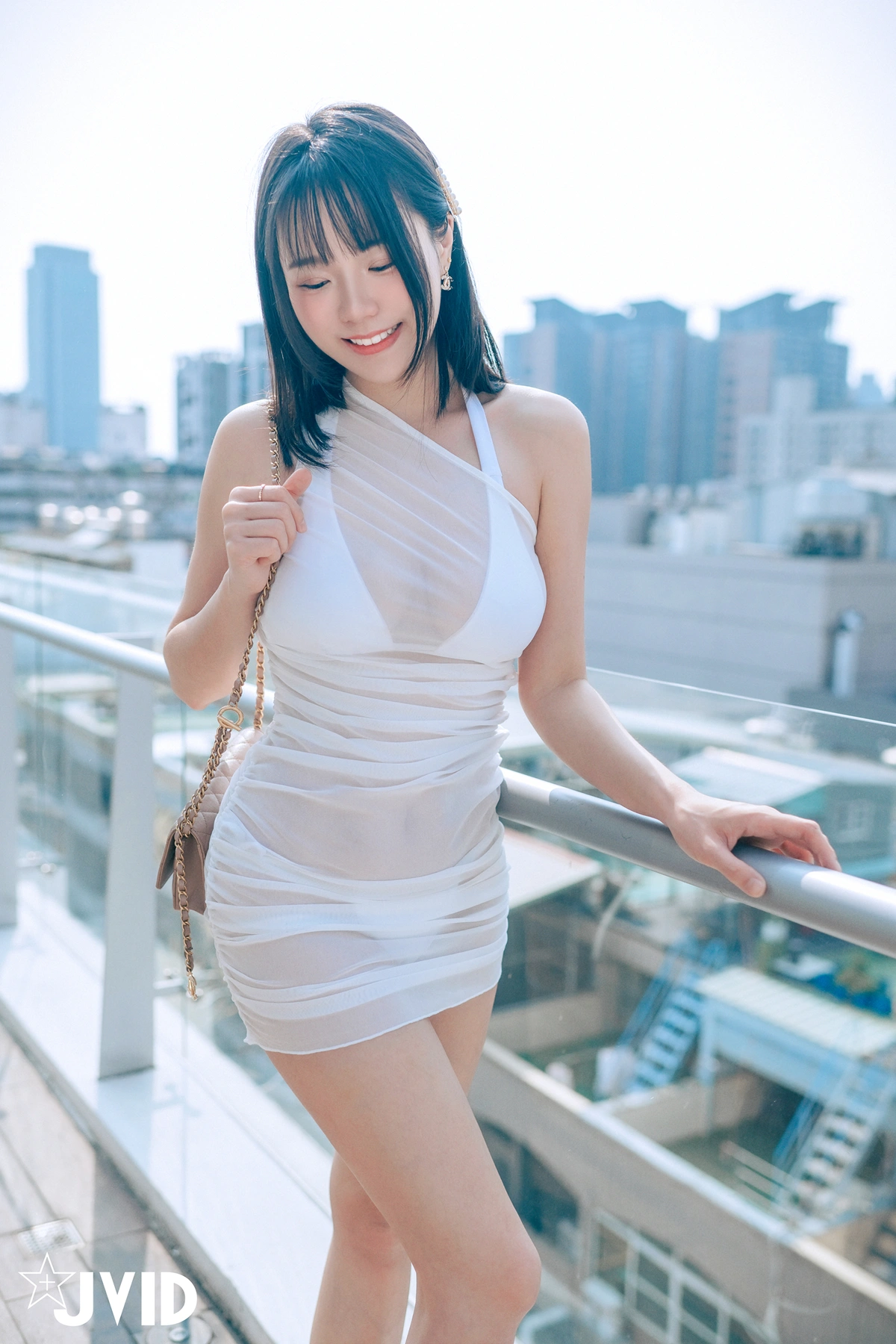 JVID Angela寶7 – 豪乳情婦の不倫旅行－寶七🫦跪舔肉棒的色色拜金萌妹🔥靈巧的舌頭舔來舔去😈 Set.01