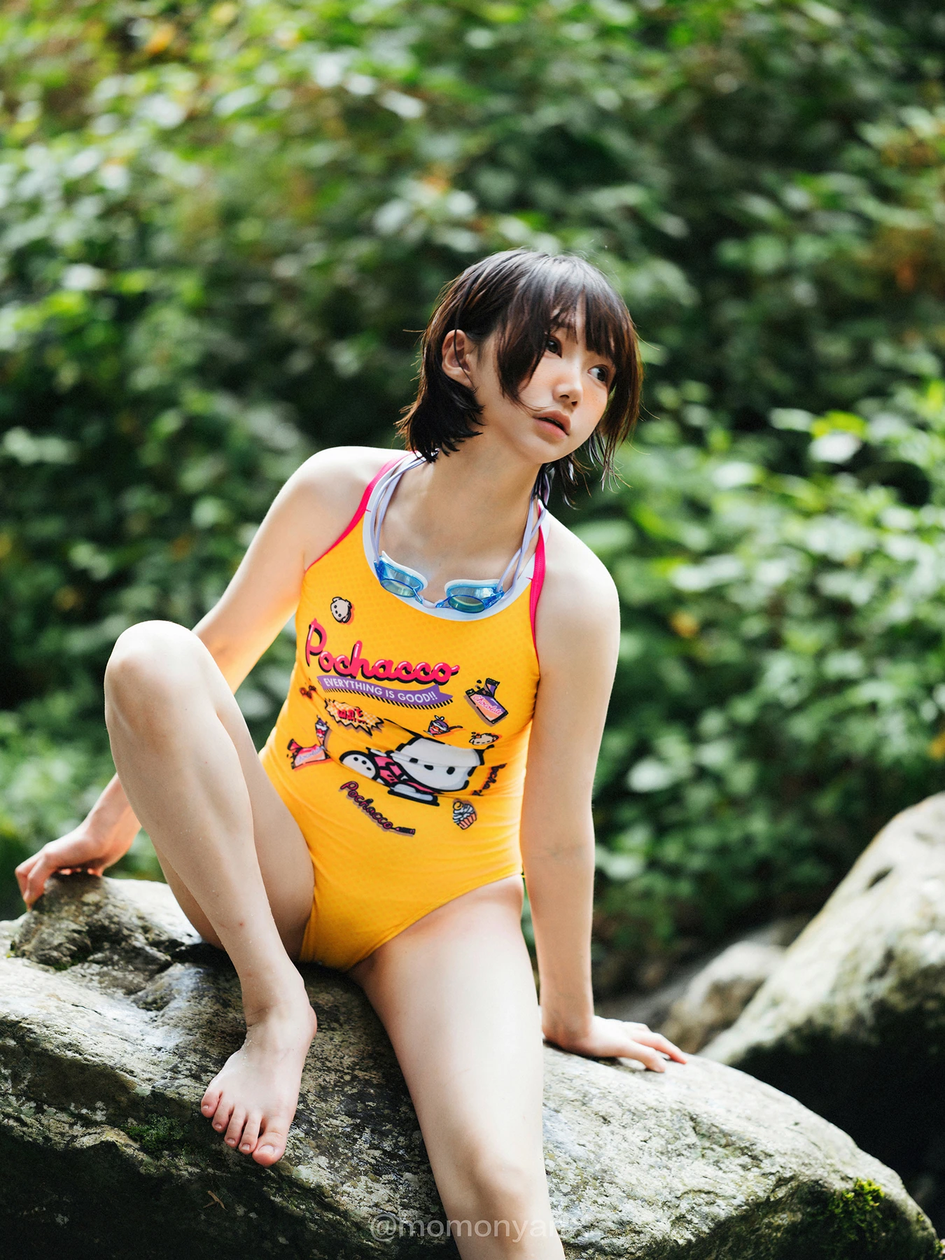 Shizuku しずく, 写真集 Fantia 原魔物喵 「夏の小川」 Set.01 15 Shizuku しずく, 写真集 Fantia 原魔物喵 「夏の小川」 Set.01