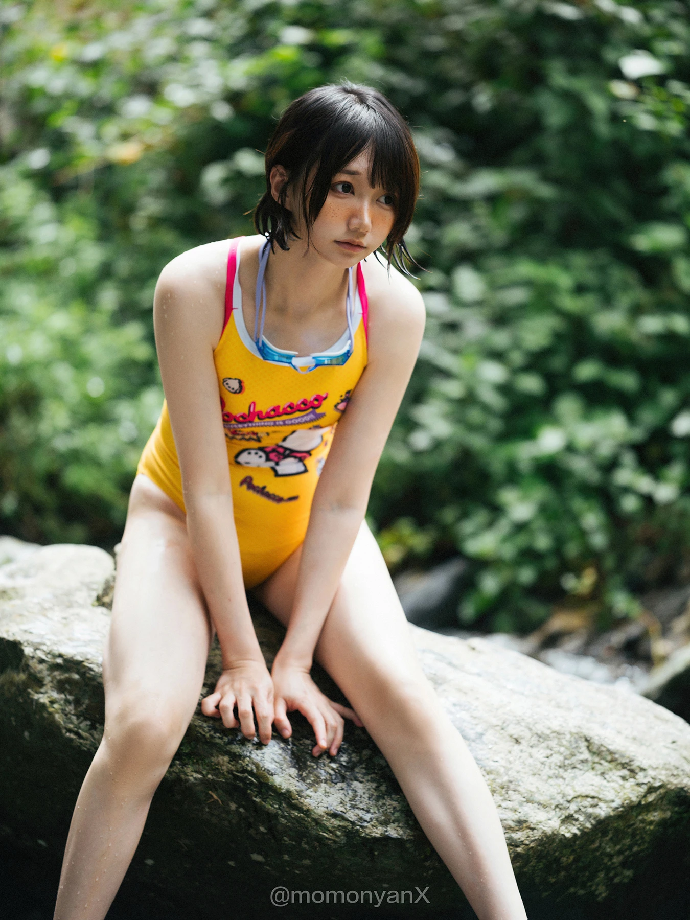 Shizuku しずく, 写真集 Fantia 原魔物喵 「夏の小川」 Set.01 23 Shizuku しずく, 写真集 Fantia 原魔物喵 「夏の小川」 Set.01