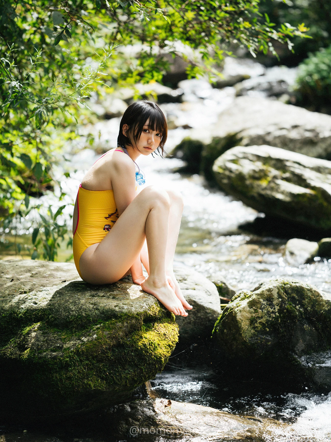 Shizuku しずく, 写真集 Fantia 原魔物喵 「夏の小川」 Set.01 26 Shizuku しずく, 写真集 Fantia 原魔物喵 「夏の小川」 Set.01