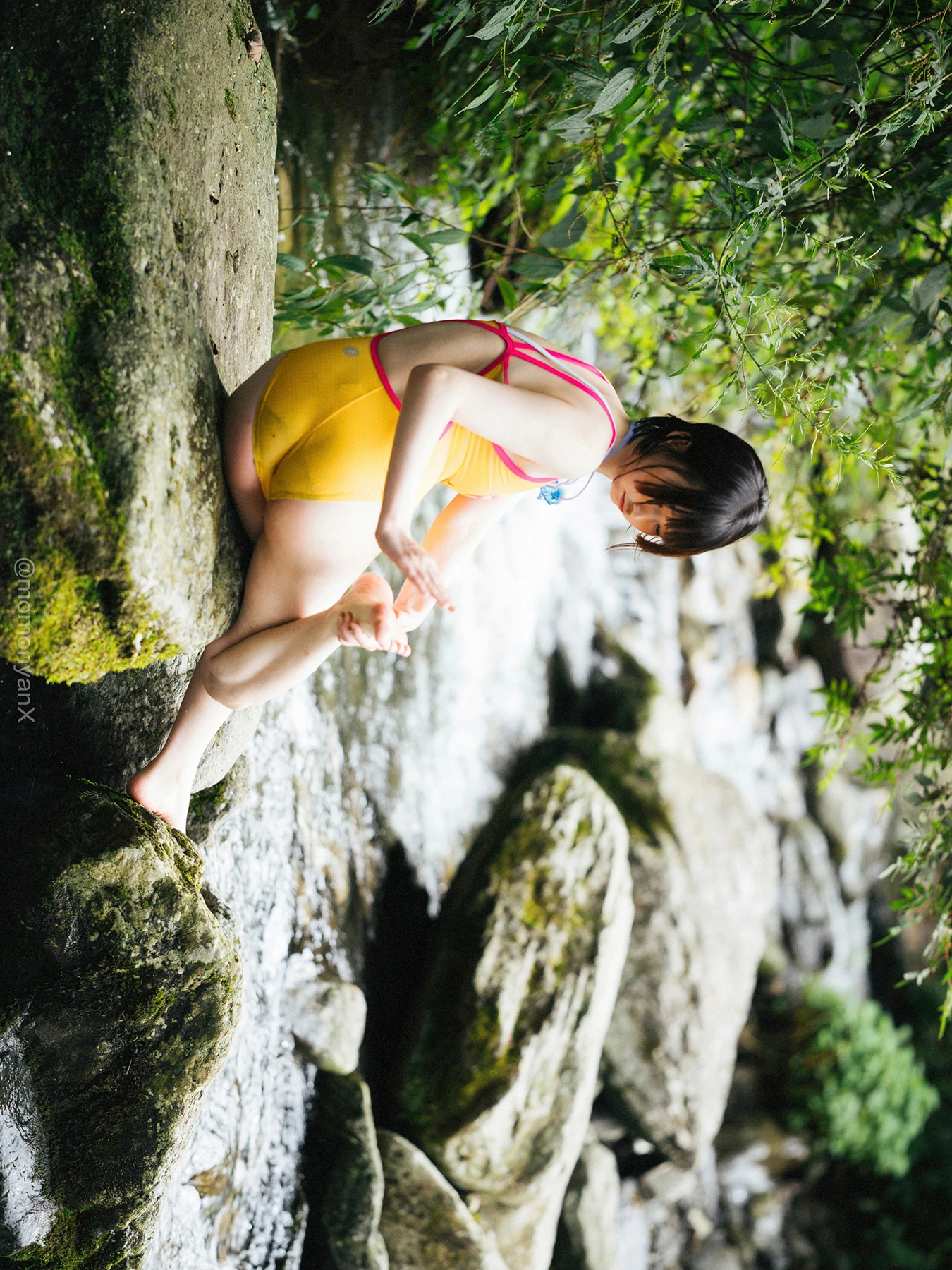 Shizuku しずく, 写真集 Fantia 原魔物喵 「夏の小川」 Set.01 29 Shizuku しずく, 写真集 Fantia 原魔物喵 「夏の小川」 Set.01