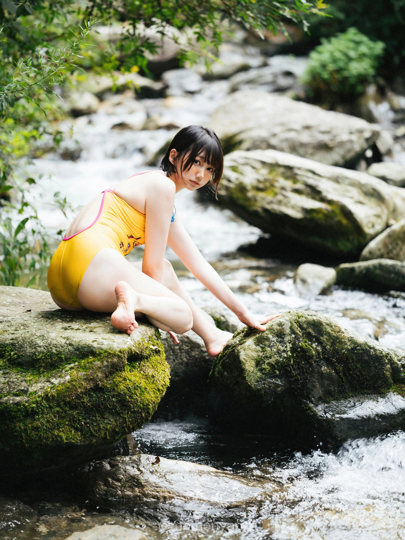 Shizuku しずく, 写真集 Fantia 原魔物喵 「夏の小川」 Set.01 34 Shizuku しずく, 写真集 Fantia 原魔物喵 「夏の小川」 Set.01