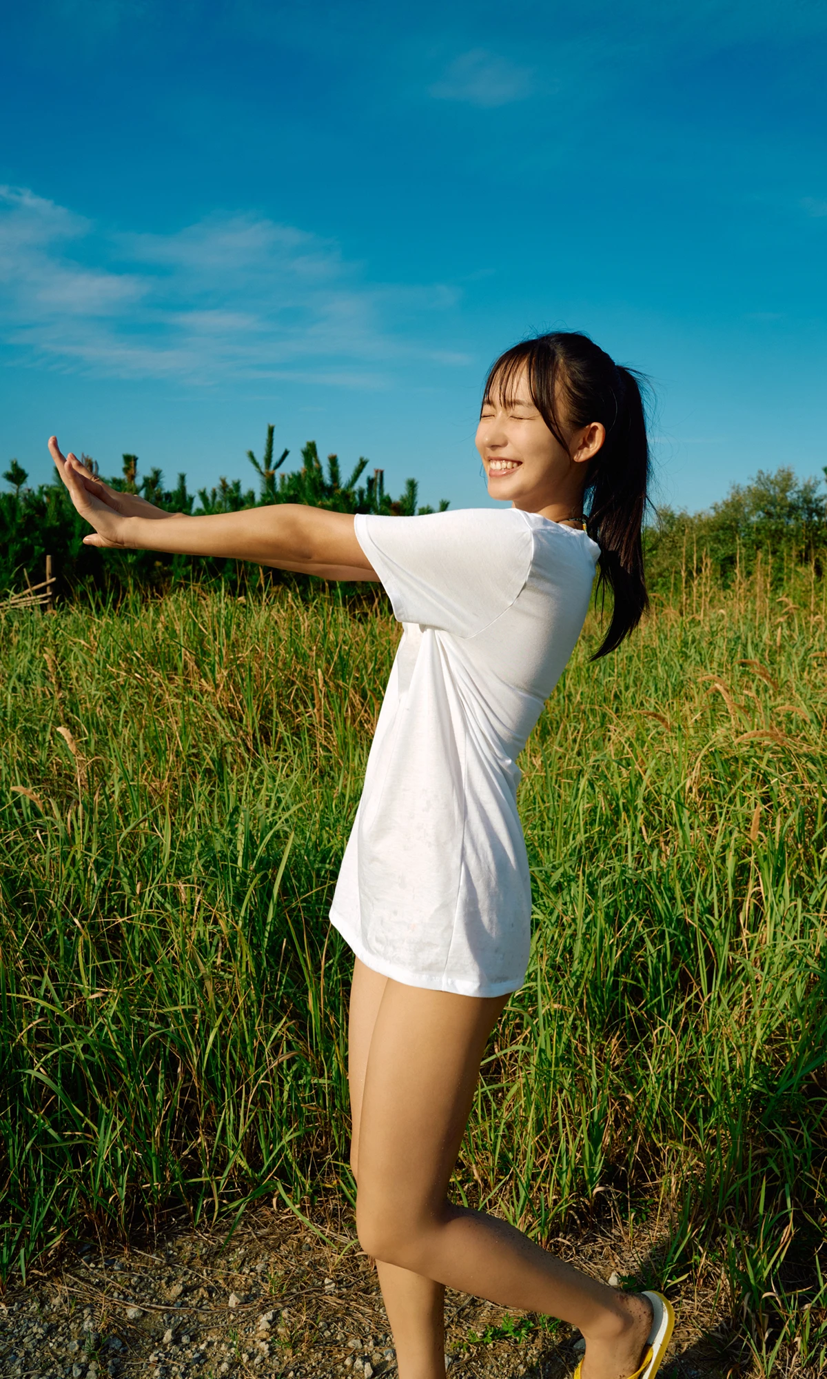 Nene Shida 志田音々, 週プレ Photo Book 「まなざしの先に」 Set.01