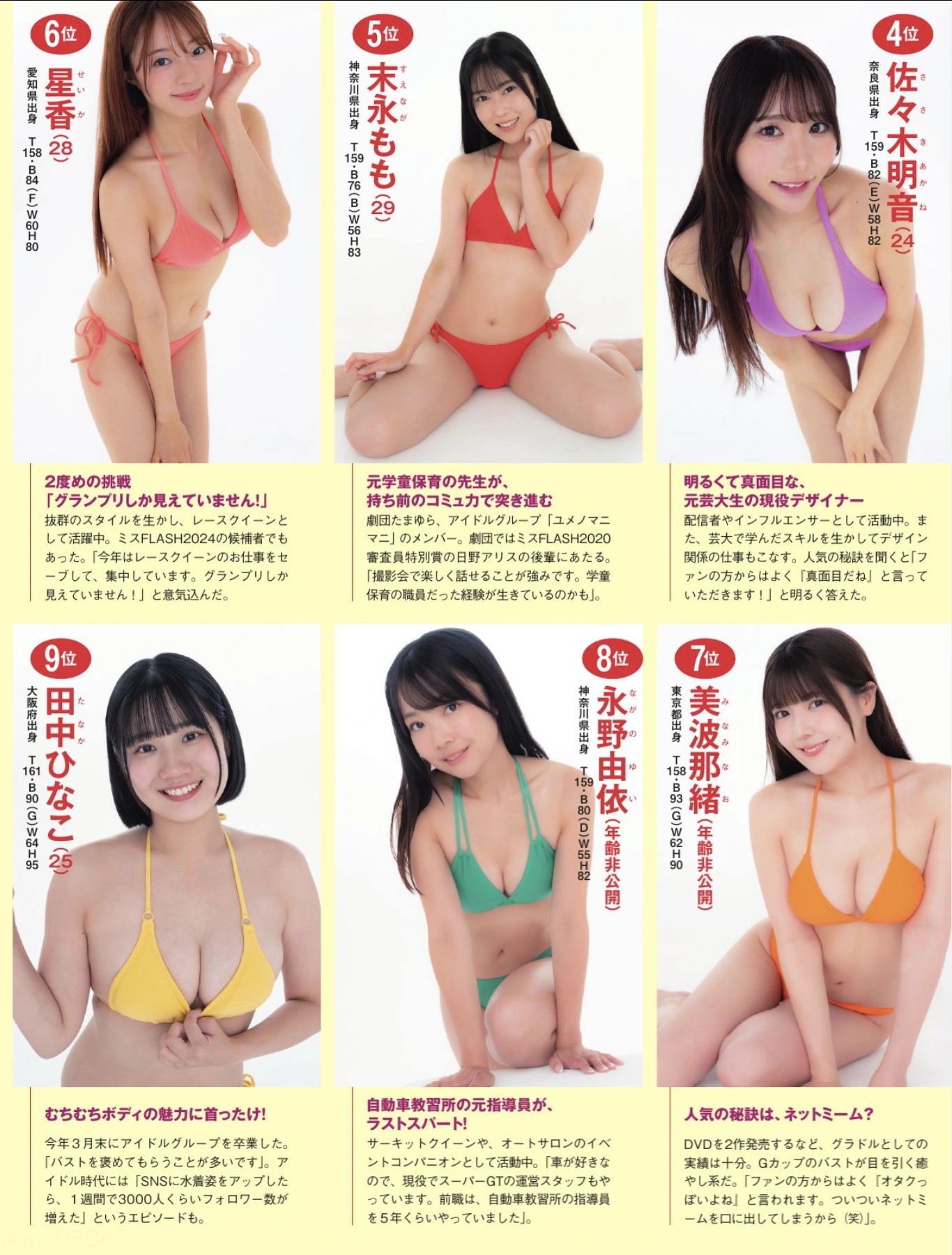 ミスFLASH2026, FLASH 2025.09.30 (フラッシュ 2025年9月30日号)