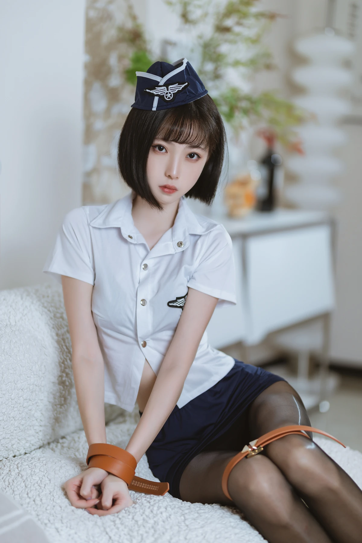 Cosplay 许岚LAN – 束缚黑丝 11 Cosplay 许岚LAN – 束缚黑丝