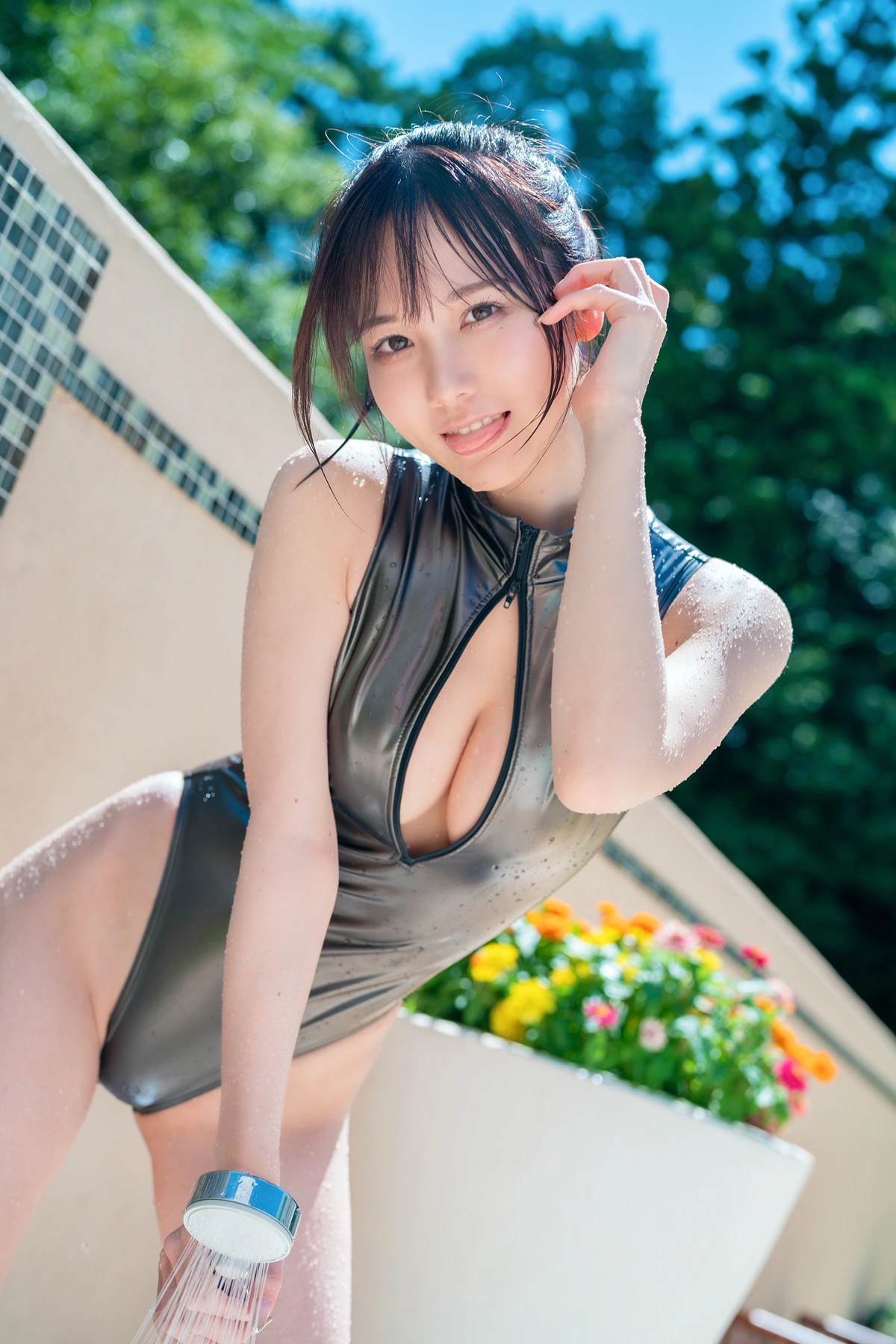 Kenken けんけんぱ, デジタル写真集 夕阳西下 竞泳泳装 Set.03