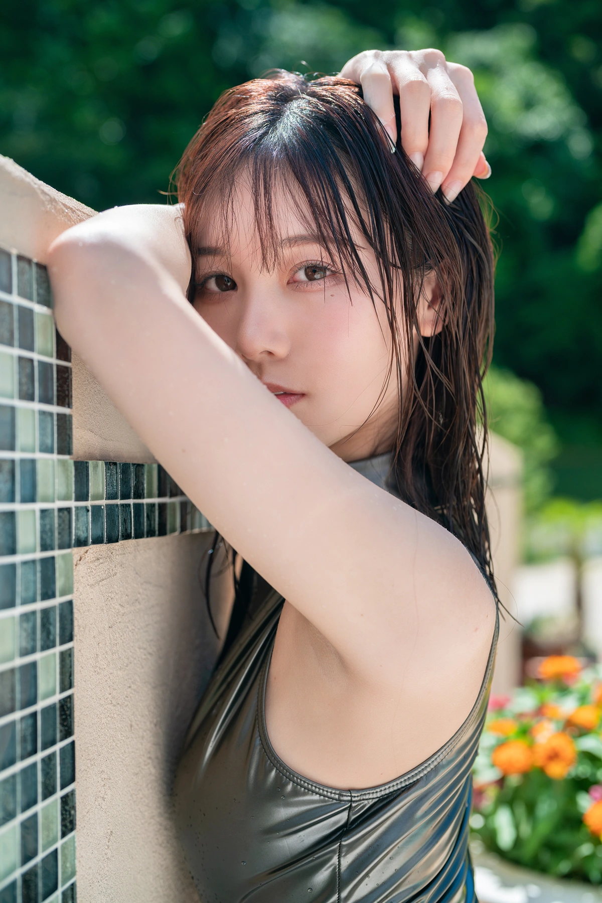 Kenken けんけんぱ, デジタル写真集 夕阳西下 竞泳泳装 Set.03