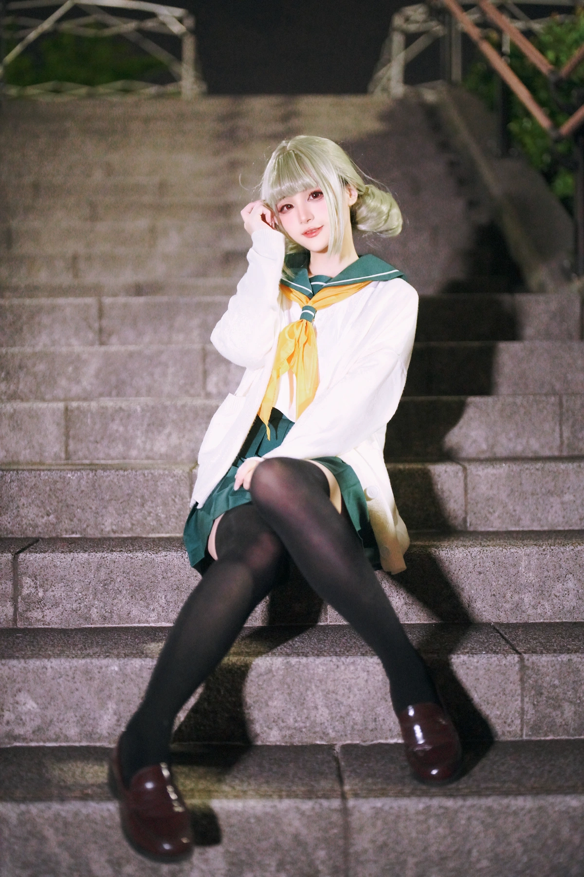Cosplay 幼愛Youmeko – 小琪舞JK制服