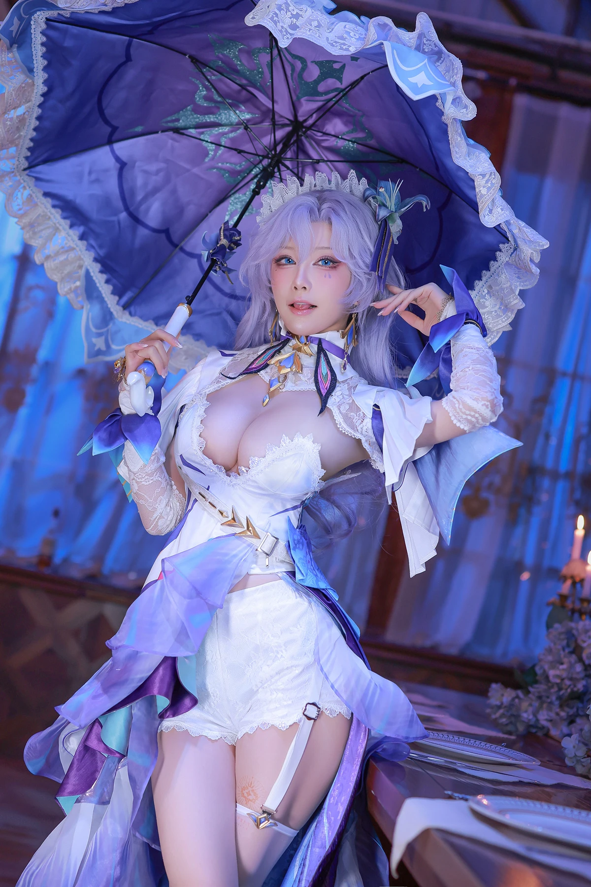 Cosplay 水淼Aqua – 鳴潮 カンタレラ Cantarella Set.01