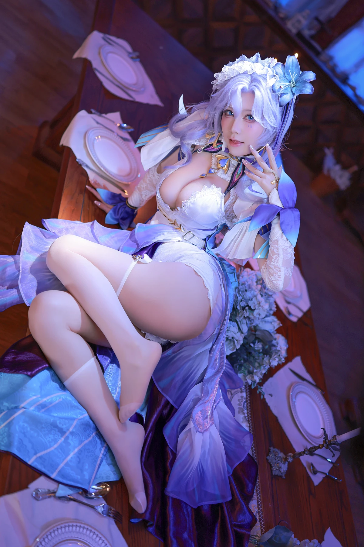 Cosplay 水淼Aqua – 鳴潮 カンタレラ Cantarella Set.01