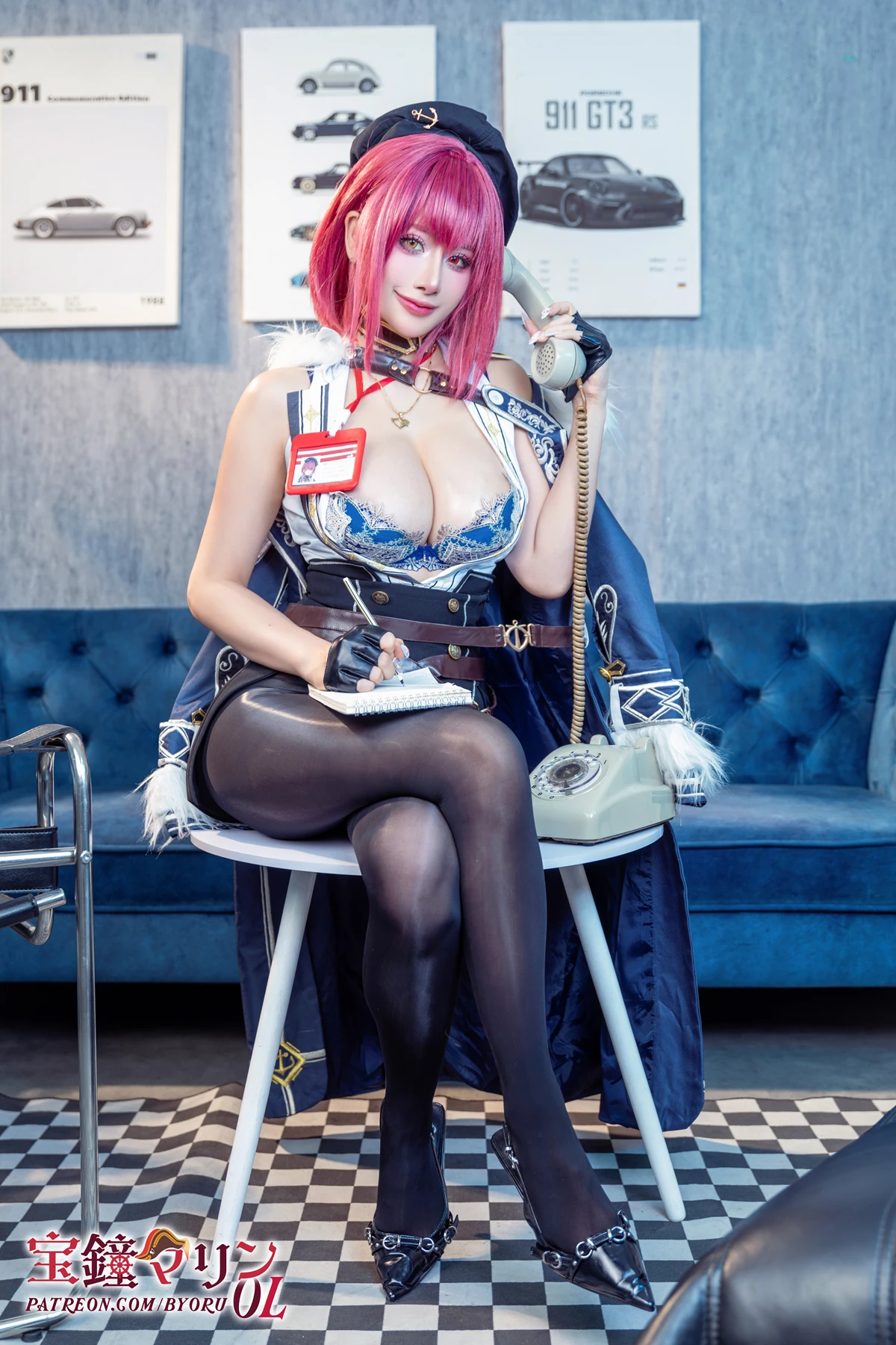 Cosplay 日本性感萝莉Byoru – Marine OL