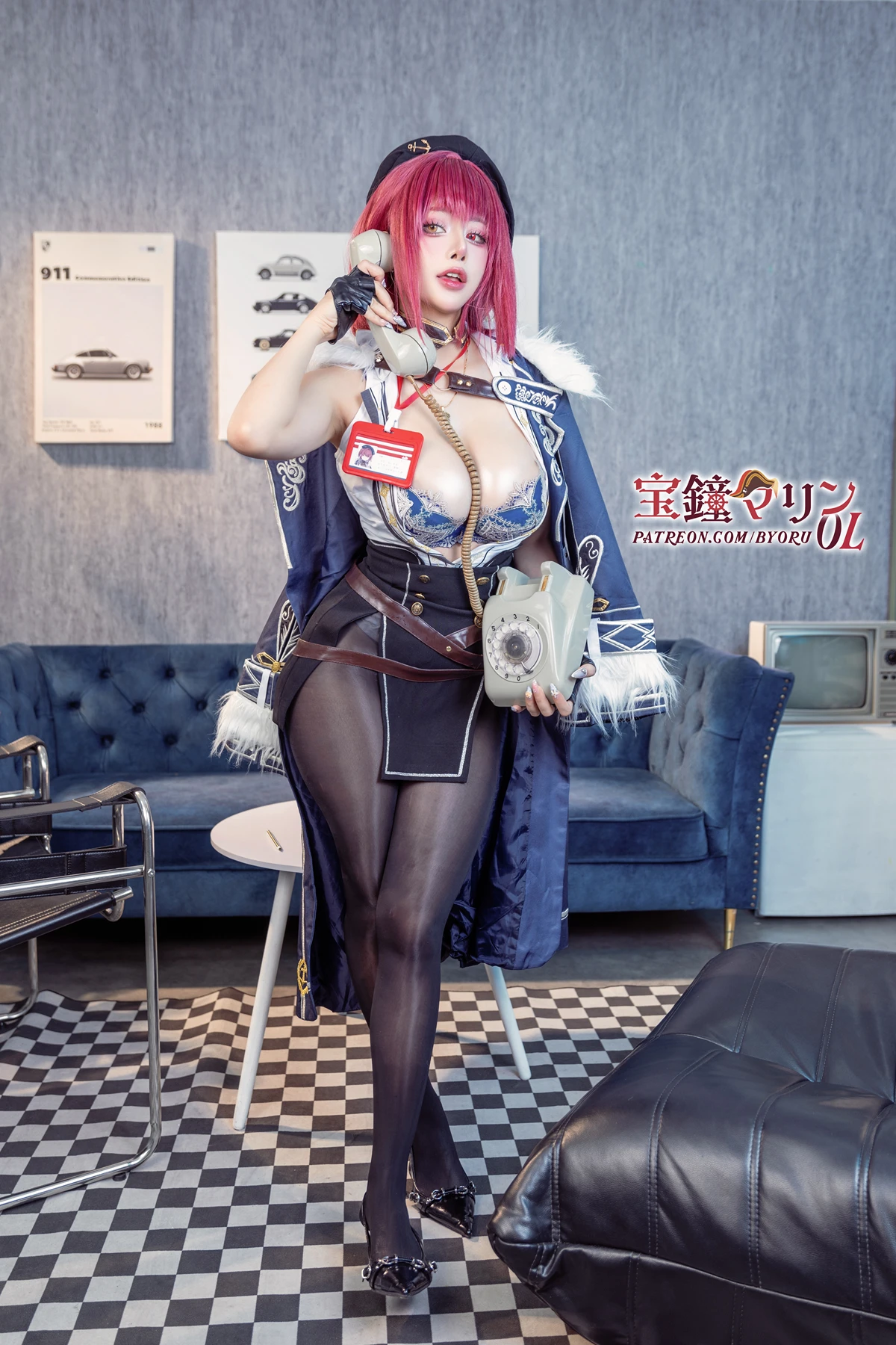 Cosplay 日本性感萝莉Byoru – Marine OL