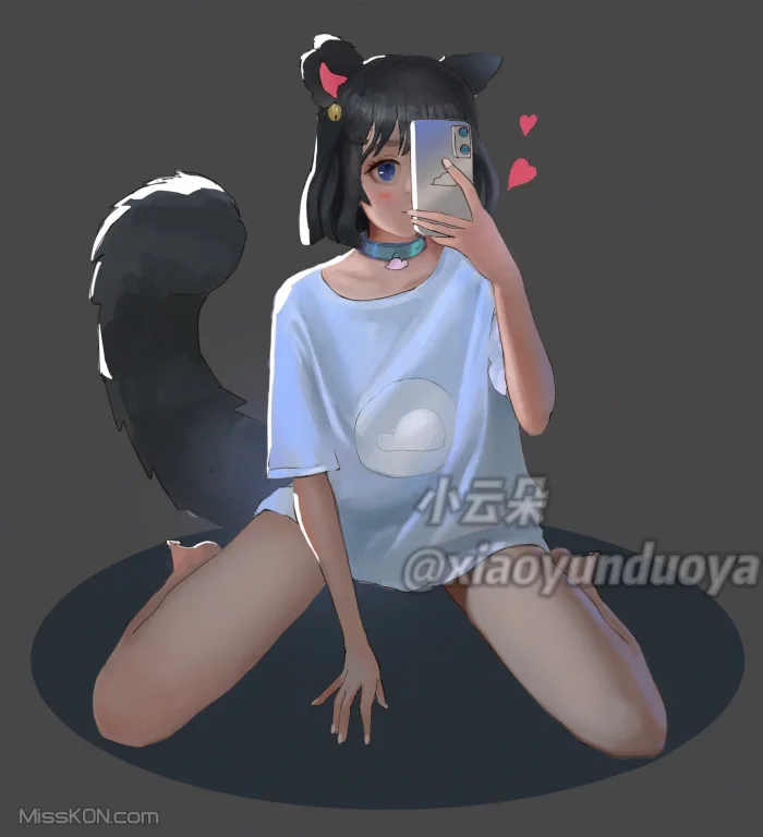 xiaoyunduoya(小云朵)_ 奴印文化模特