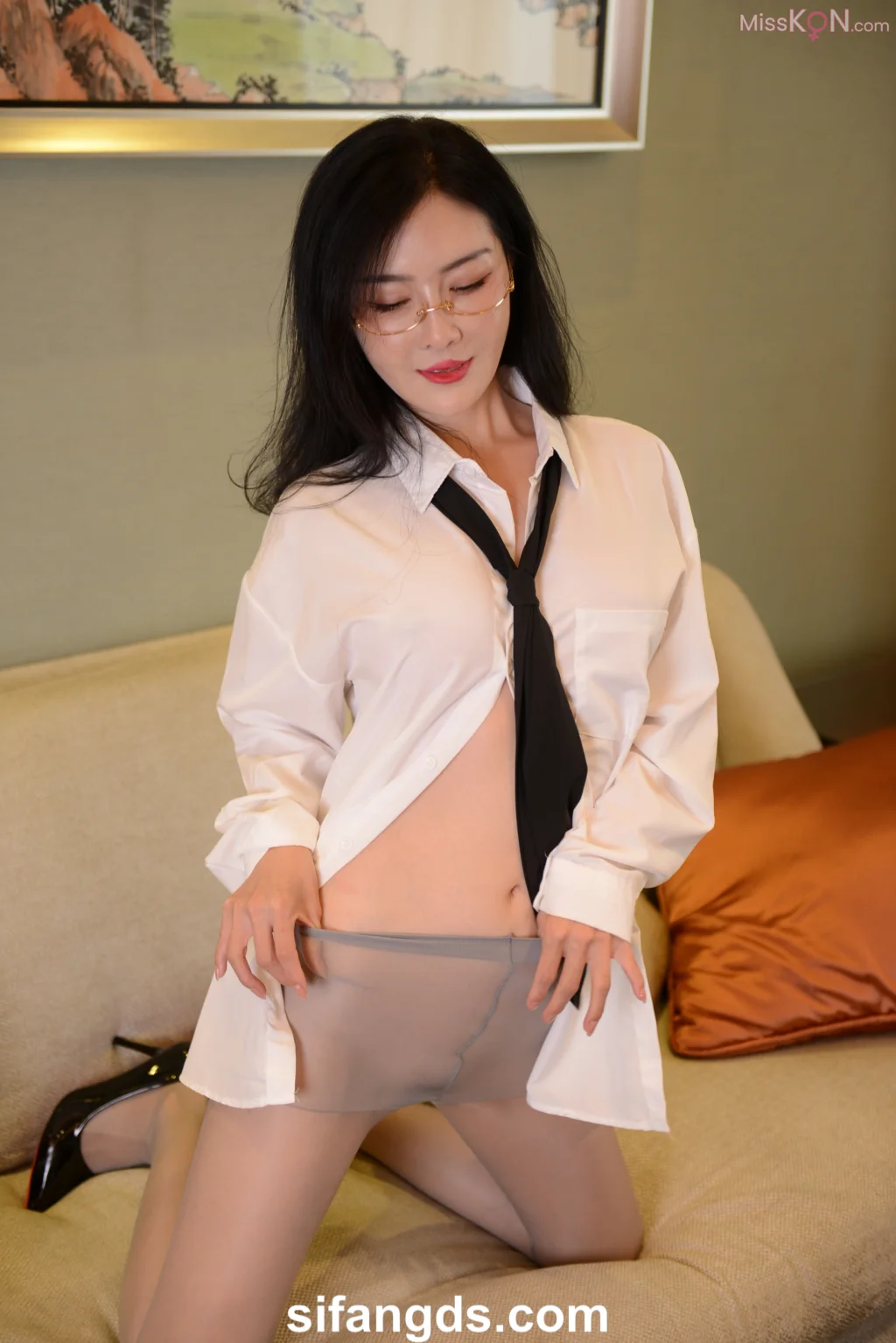 佳琪_ PANS经典收藏 透视灰丝