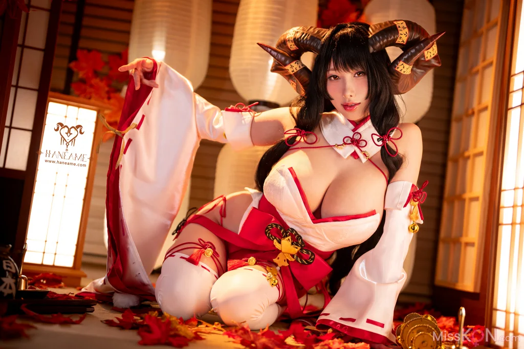 Coser@Hane Ame_ Lustful Goat Miko 邪羊巫女写真书