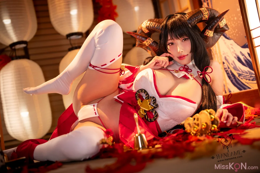 Coser@Hane Ame_ Lustful Goat Miko 邪羊巫女写真书