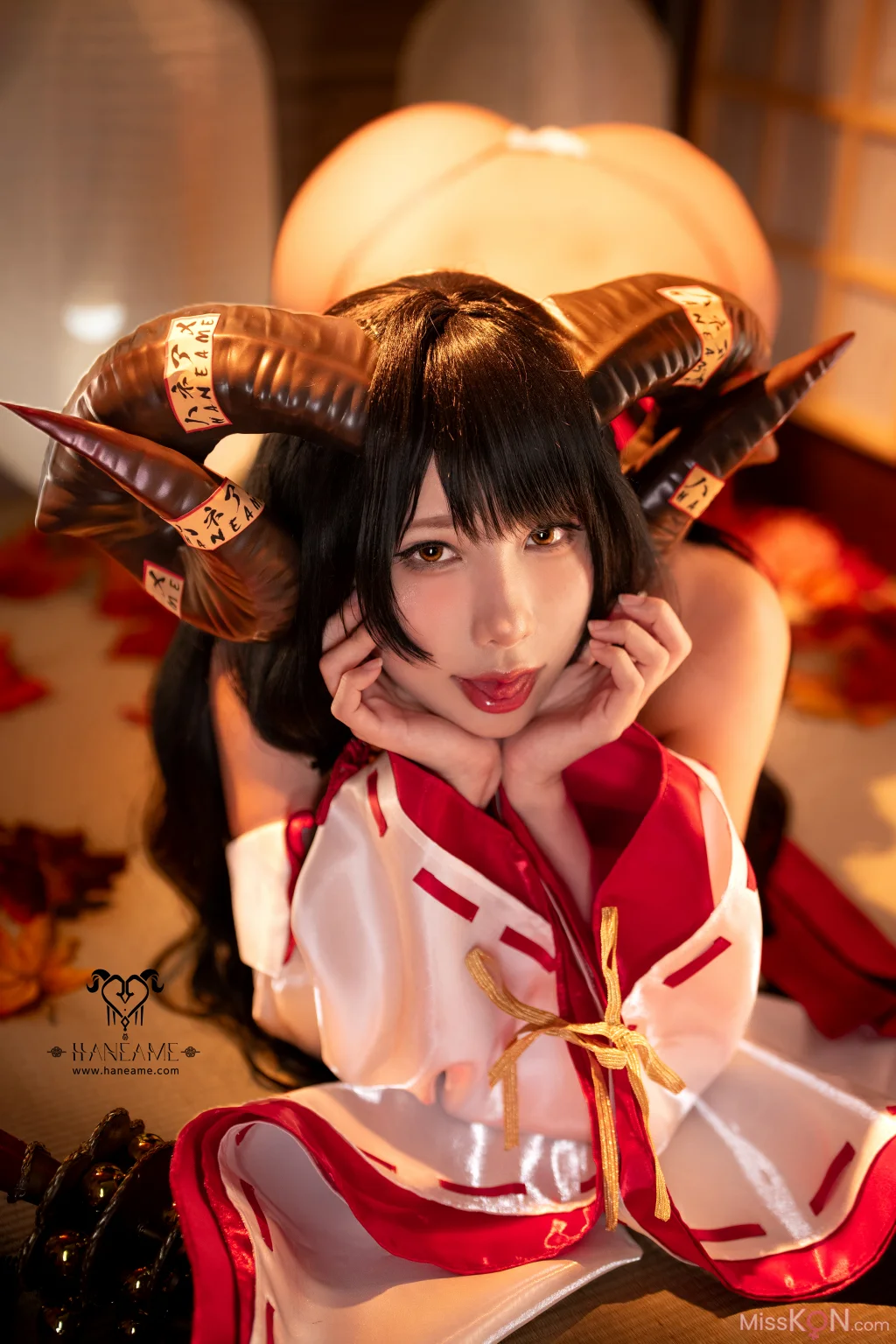 Coser@Hane Ame_ Lustful Goat Miko 邪羊巫女写真书