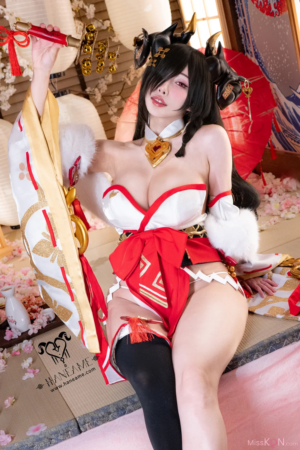 Coser@Hane Ame_ Lustful Goat Miko 邪羊巫女写真书