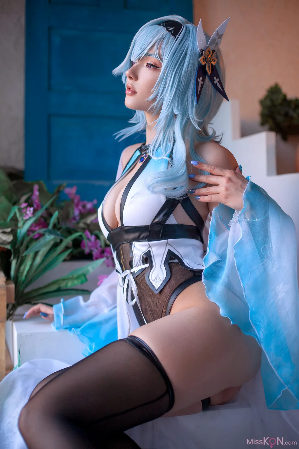 Coser@Misaki Sai_ Eula Swimsuit