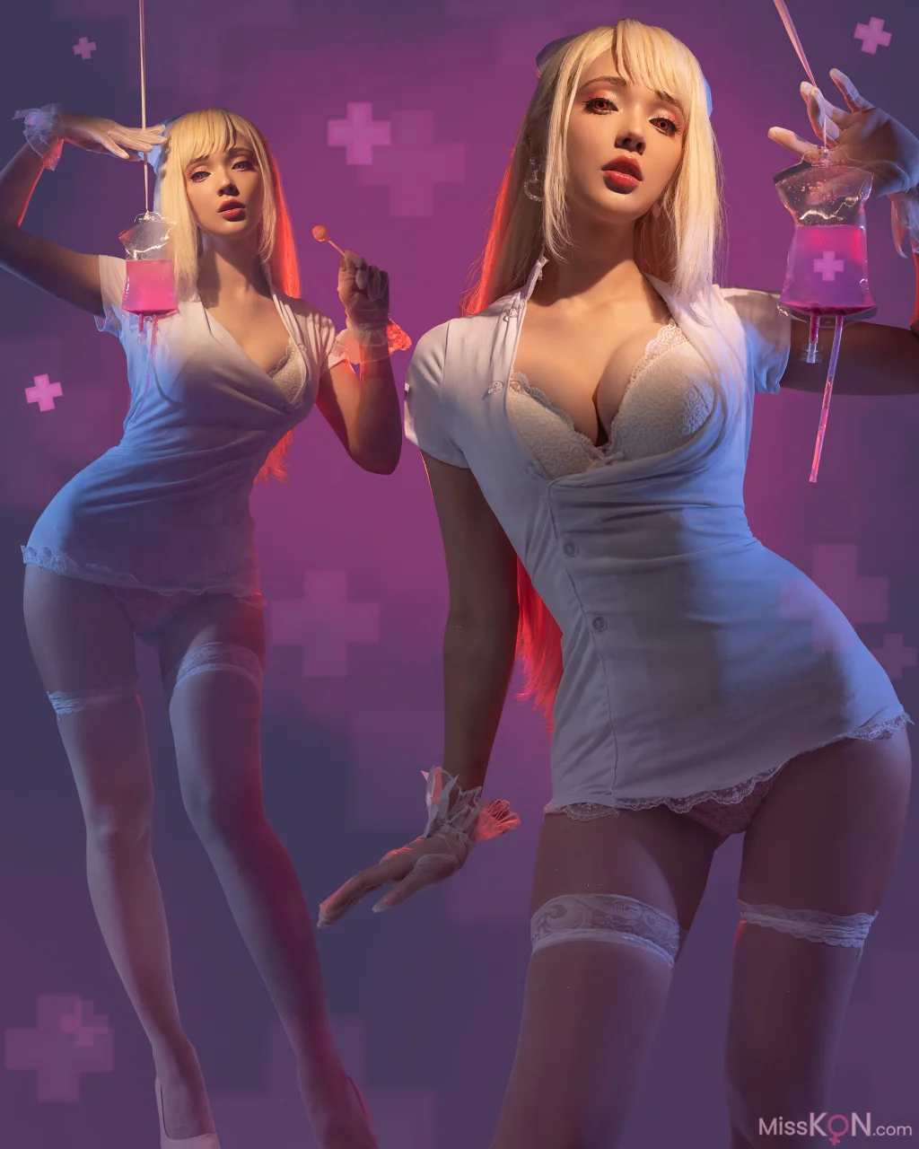 Coser@Misaki Sai_ Marin Kitagawa Nurse