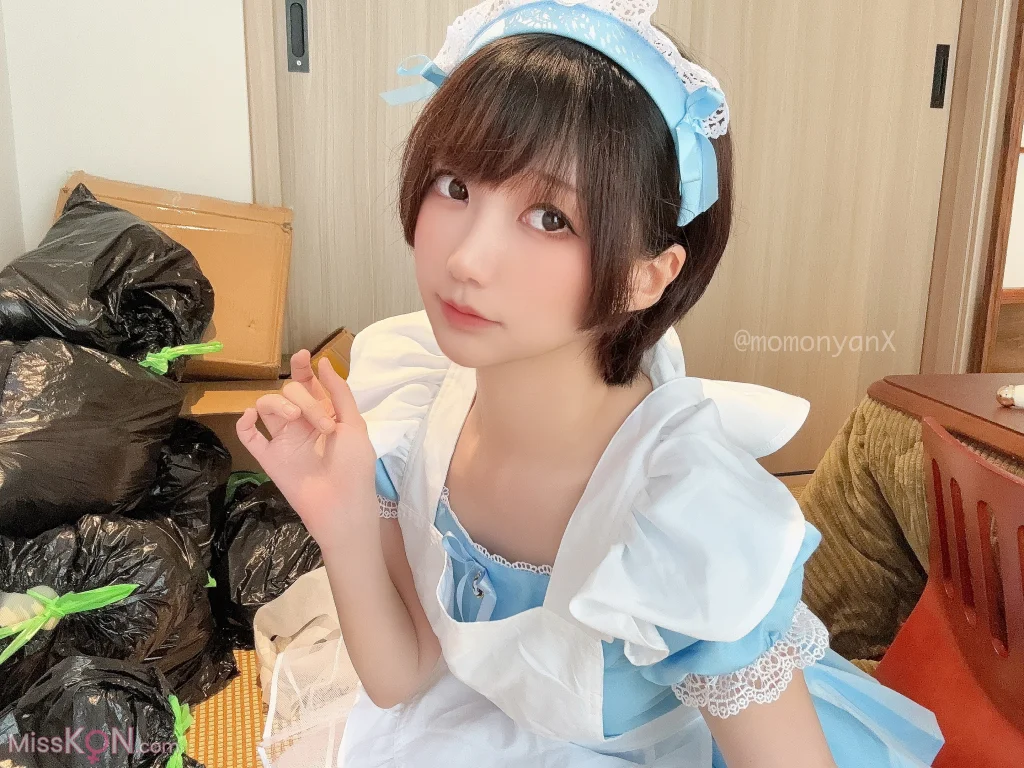 Coser@NAGISA魔物喵_ [Fantia]ゴミ屋敷掃除してるメイドさん