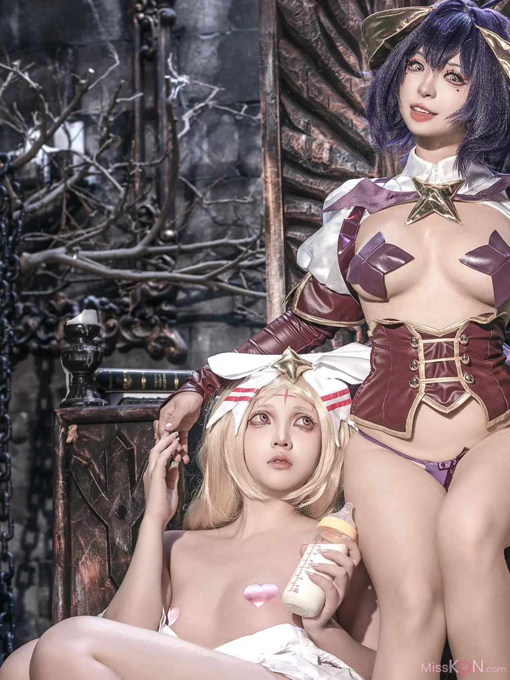 Coser@小和甜酒 & 橙风千雅_ 憧憬成为魔法少女 柊舞缇娜&杜乃可莉丝