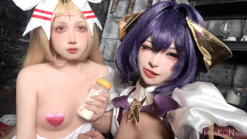 Coser@小和甜酒 & 橙风千雅_ 憧憬成为魔法少女 柊舞缇娜&杜乃可莉丝
