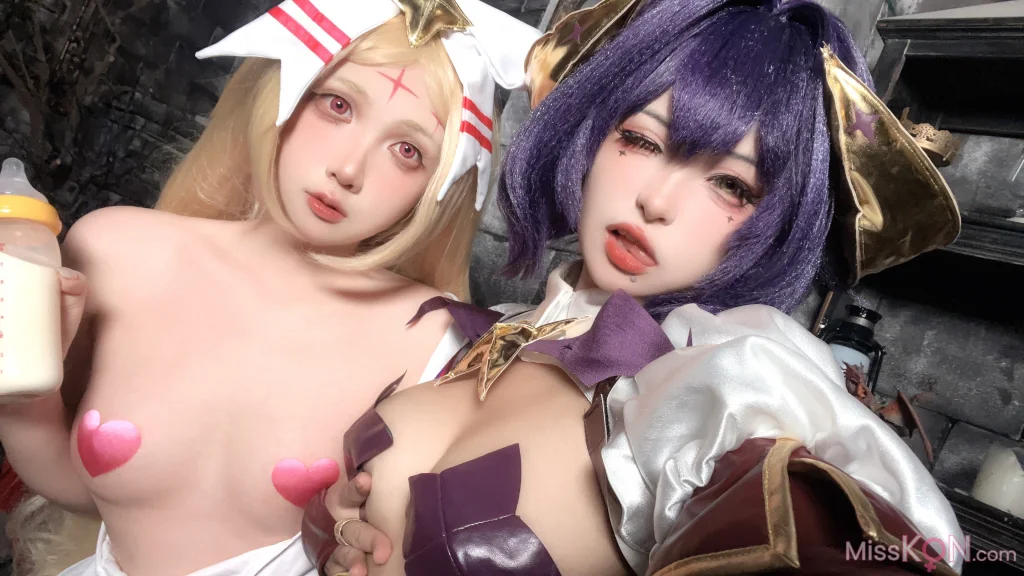 Coser@小和甜酒 & 橙风千雅_ 憧憬成为魔法少女 柊舞缇娜&杜乃可莉丝