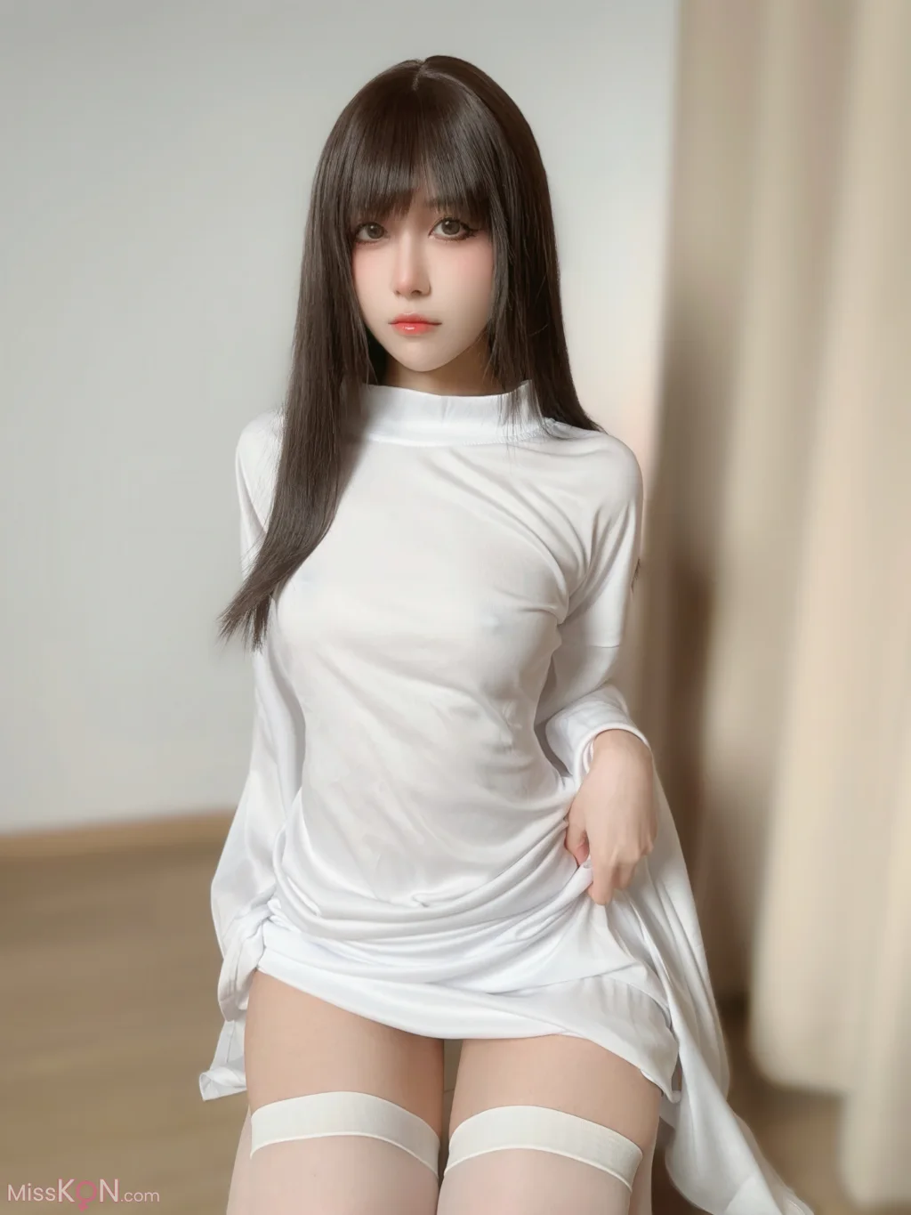 Coser@布丁大法 (Pudding Dafa)_ 万圣节 幽灵小姐