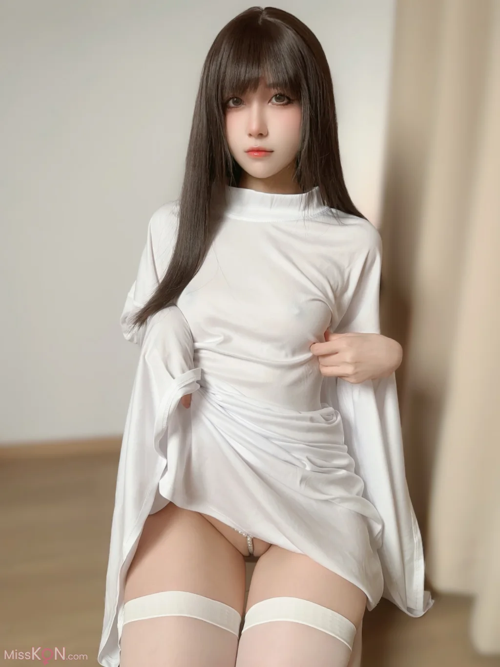 Coser@布丁大法 (Pudding Dafa)_ 万圣节 幽灵小姐