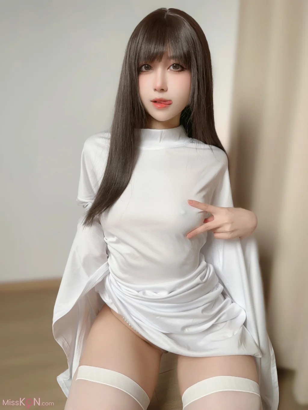 Coser@布丁大法 (Pudding Dafa)_ 万圣节 幽灵小姐