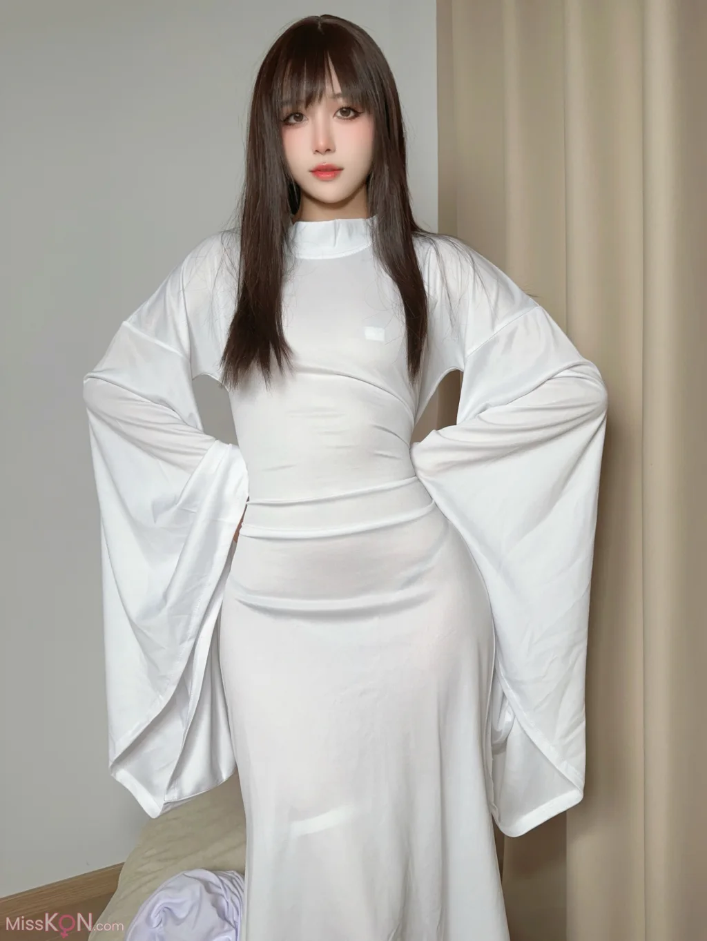 Coser@布丁大法 (Pudding Dafa)_ 万圣节 幽灵小姐
