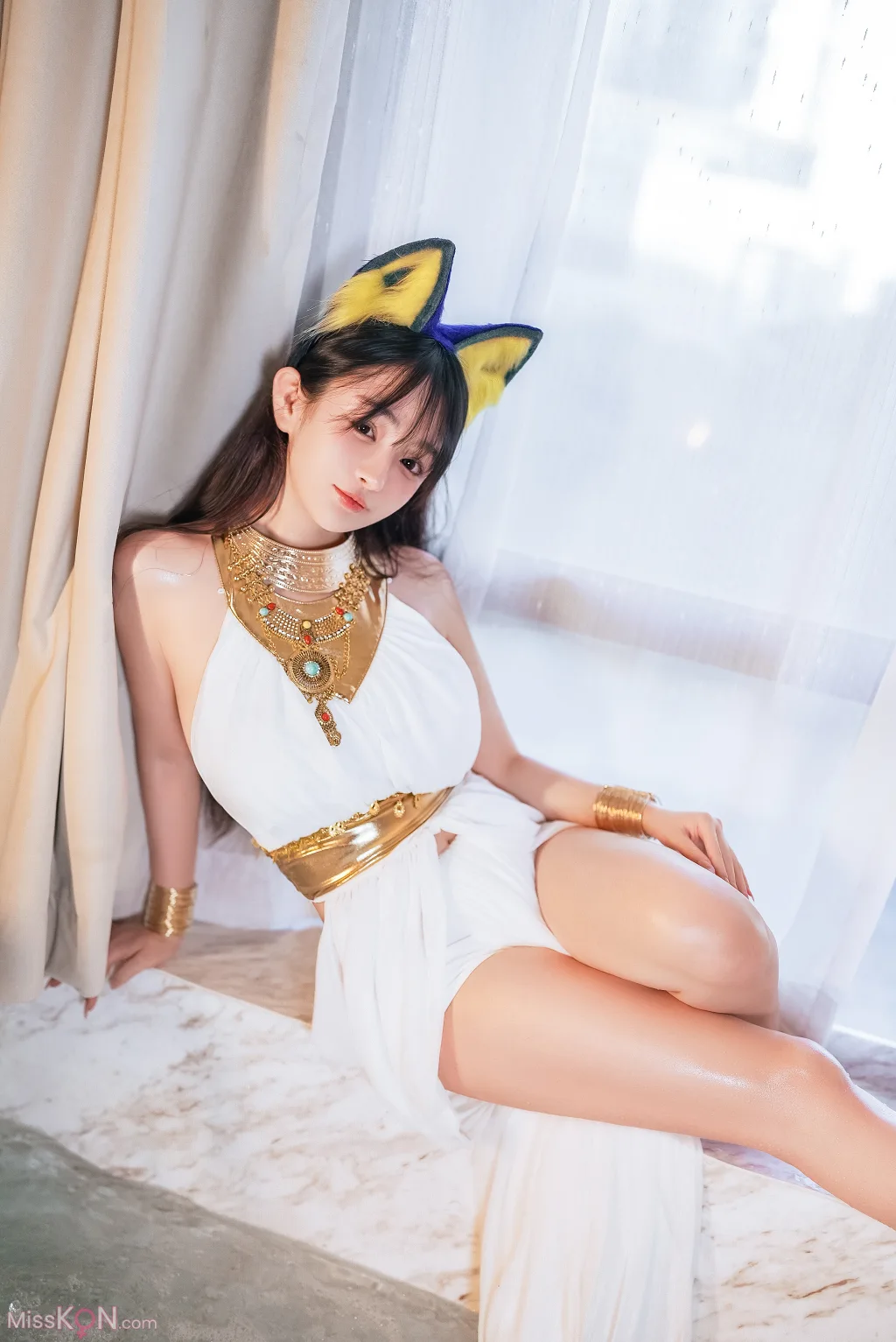 Coser@桜井宁宁_ 白色猫娘