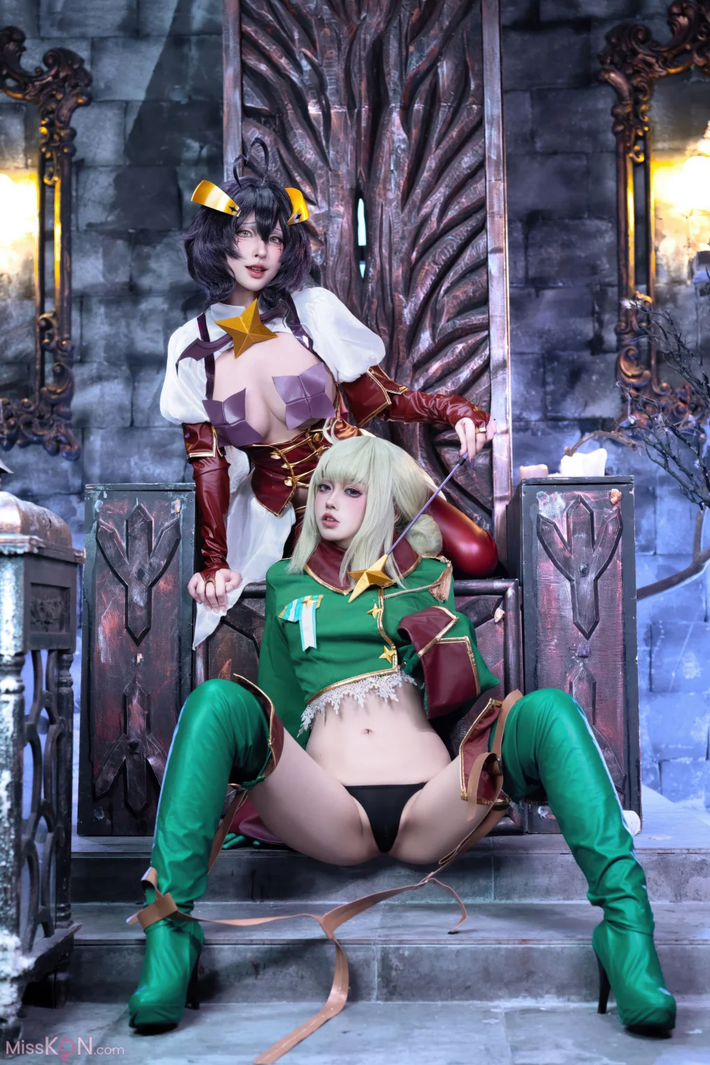 Coser@清水由乃_ 猪突猛蛋 – 柊舞缇娜×阿良河琪舞